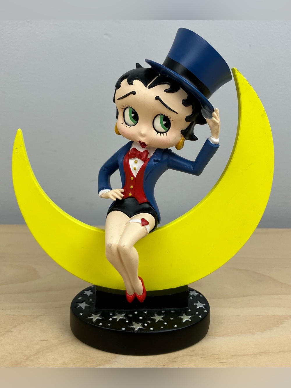 VTG Danbury Mint Betty Boop Collector Figurine “Moonglow” Retired Statue